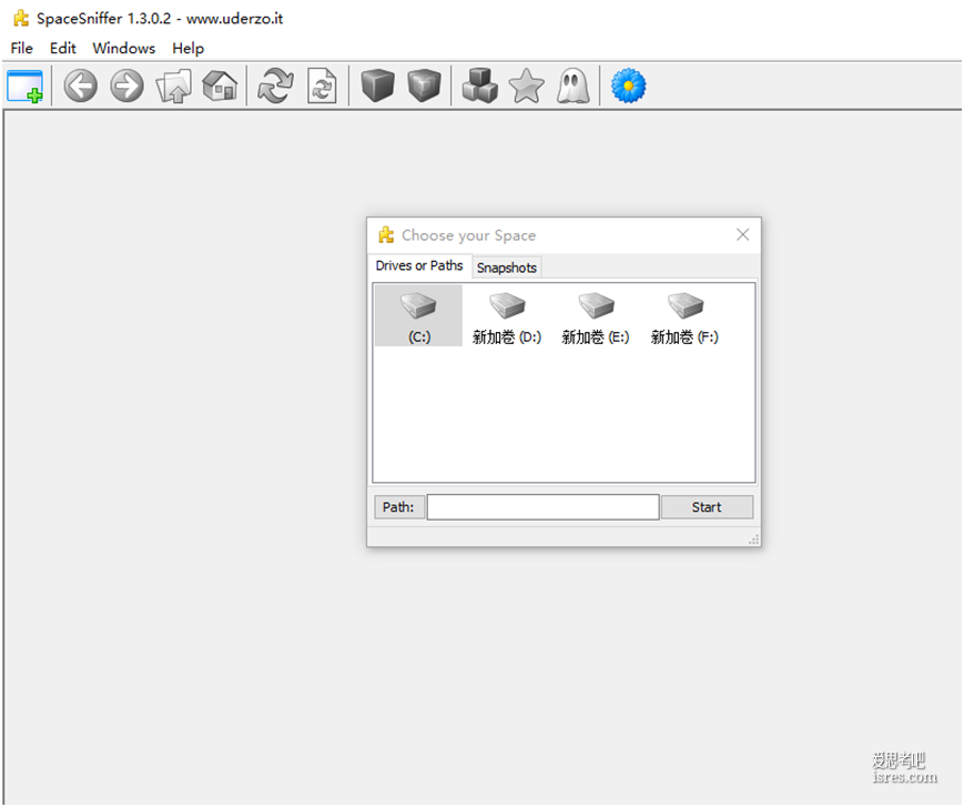 免费开源磁盘清理工具spacesniffer1.3.0.2，轻量便携单文件