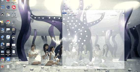 VideoWallpaper 动态壁纸效果图